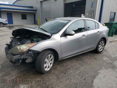 2012 Mazda 3 I, серебристый — VIN JM1BL1UG2C1511267, Copart