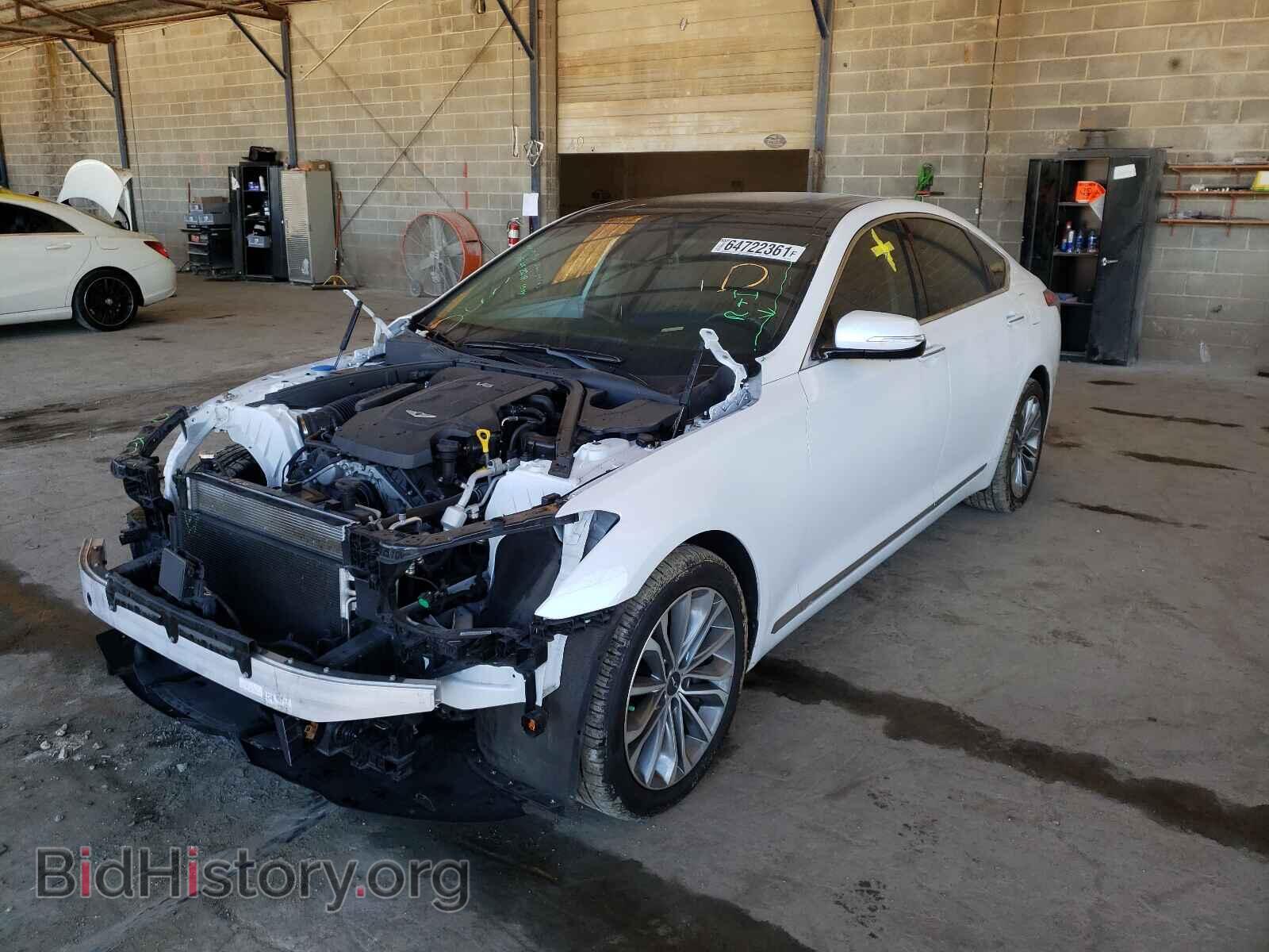 2017 GENESIS G80 - VIN: KMHGN4JE6HU180750 - Фото 2