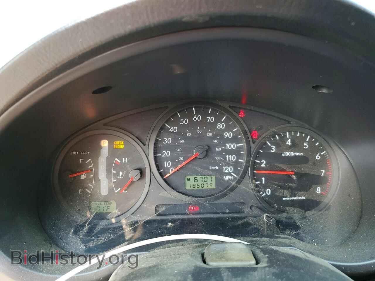 2006 SUBARU IMPREZA - VIN: JF1GD67656H524552 - Фото 9