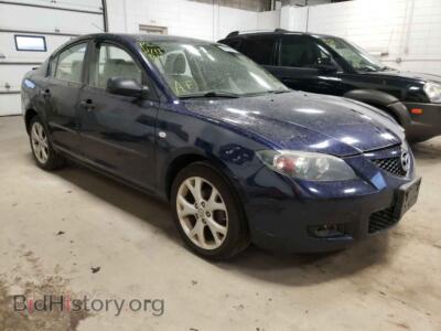 2008 Mazda 3 3 I, blue — VIN JM1BK32F381129362, Copart