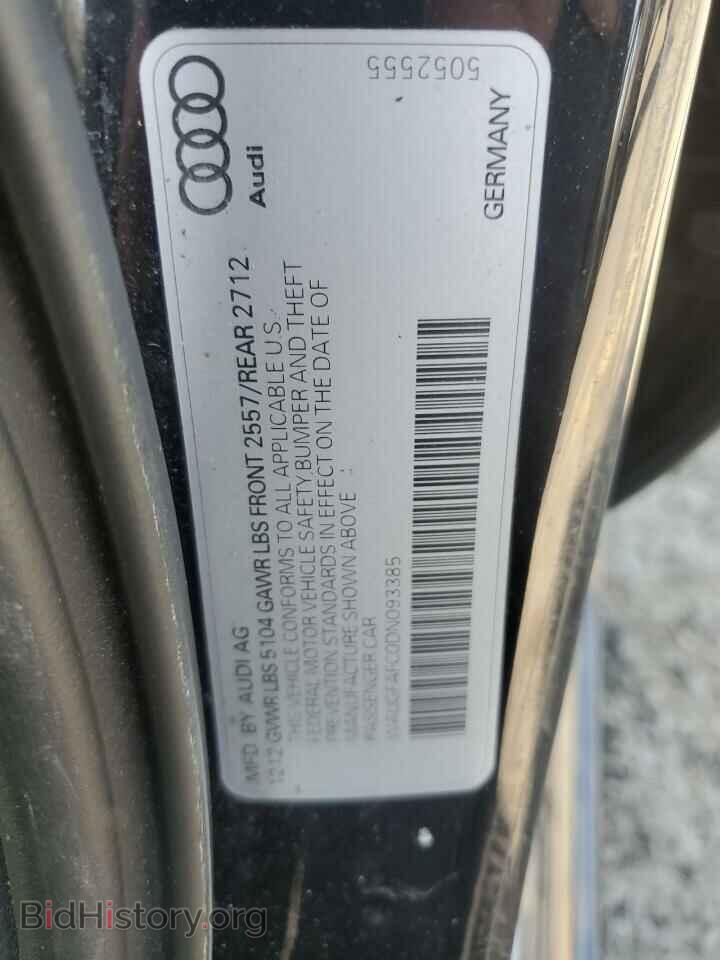 2013 AUDI A6 - VIN: WAUGFAFC0DN093385 - Photo 12