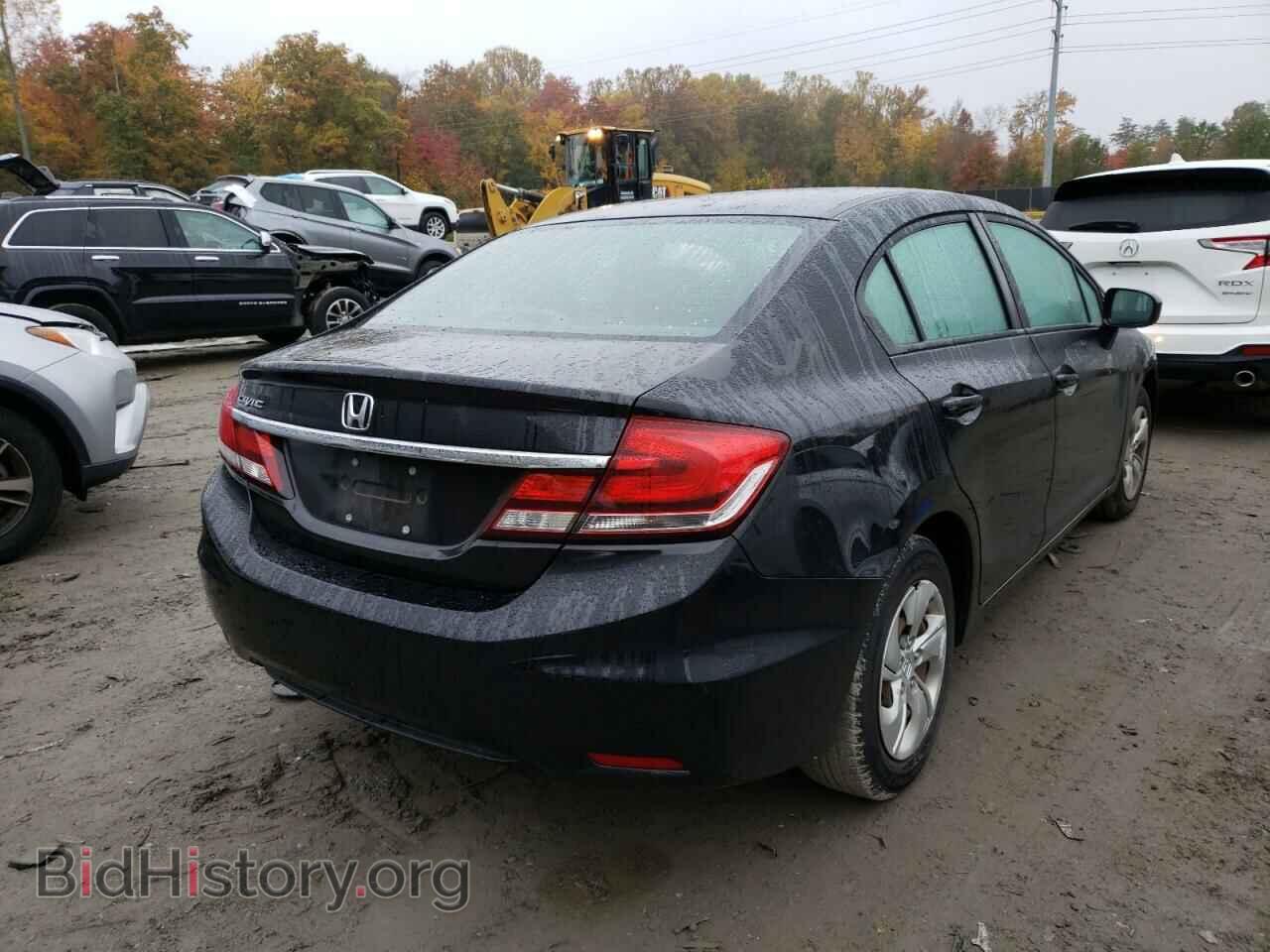 2014 HONDA CIVIC - VIN: 2HGFB2F51EH502006 - Фото 4