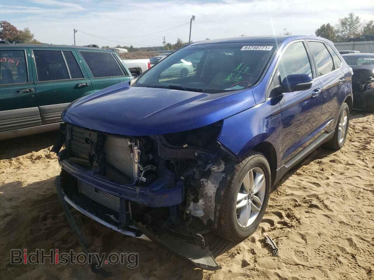 2015 FORD EDGE - VIN: 2FMTK4J9XFBB87973 - Фото 2