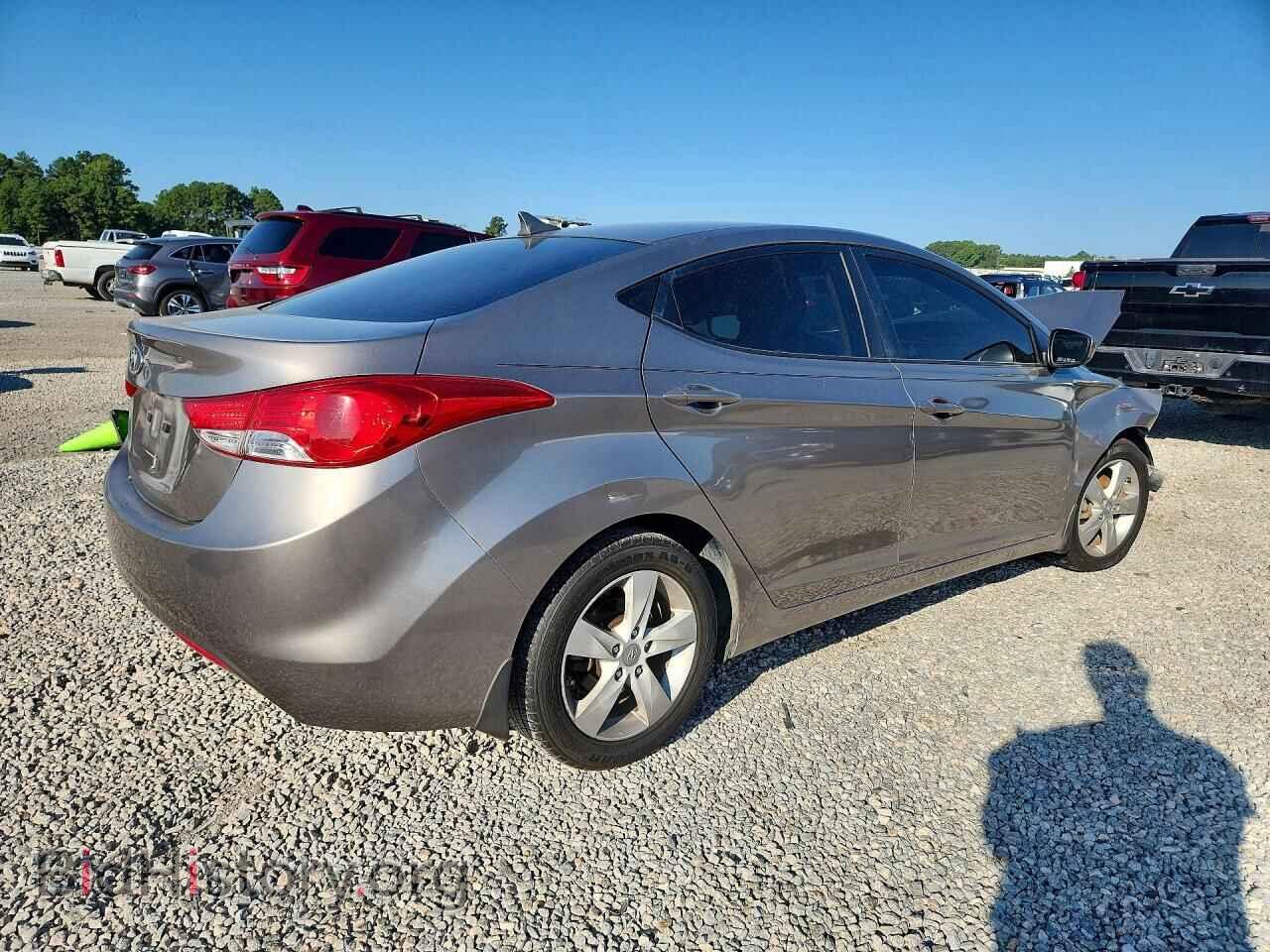 2012 HYUNDAI ELANTRA - VIN: 5NPDH4AE3CH144869 - Фото 3