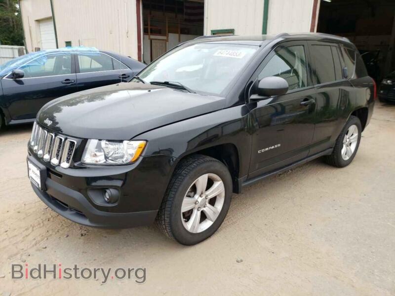 2012 Jeep COMPASS Sport (VIN 1C4NJDBB2CD661843) — фото 1 из 12, Copart, повреждение: бок