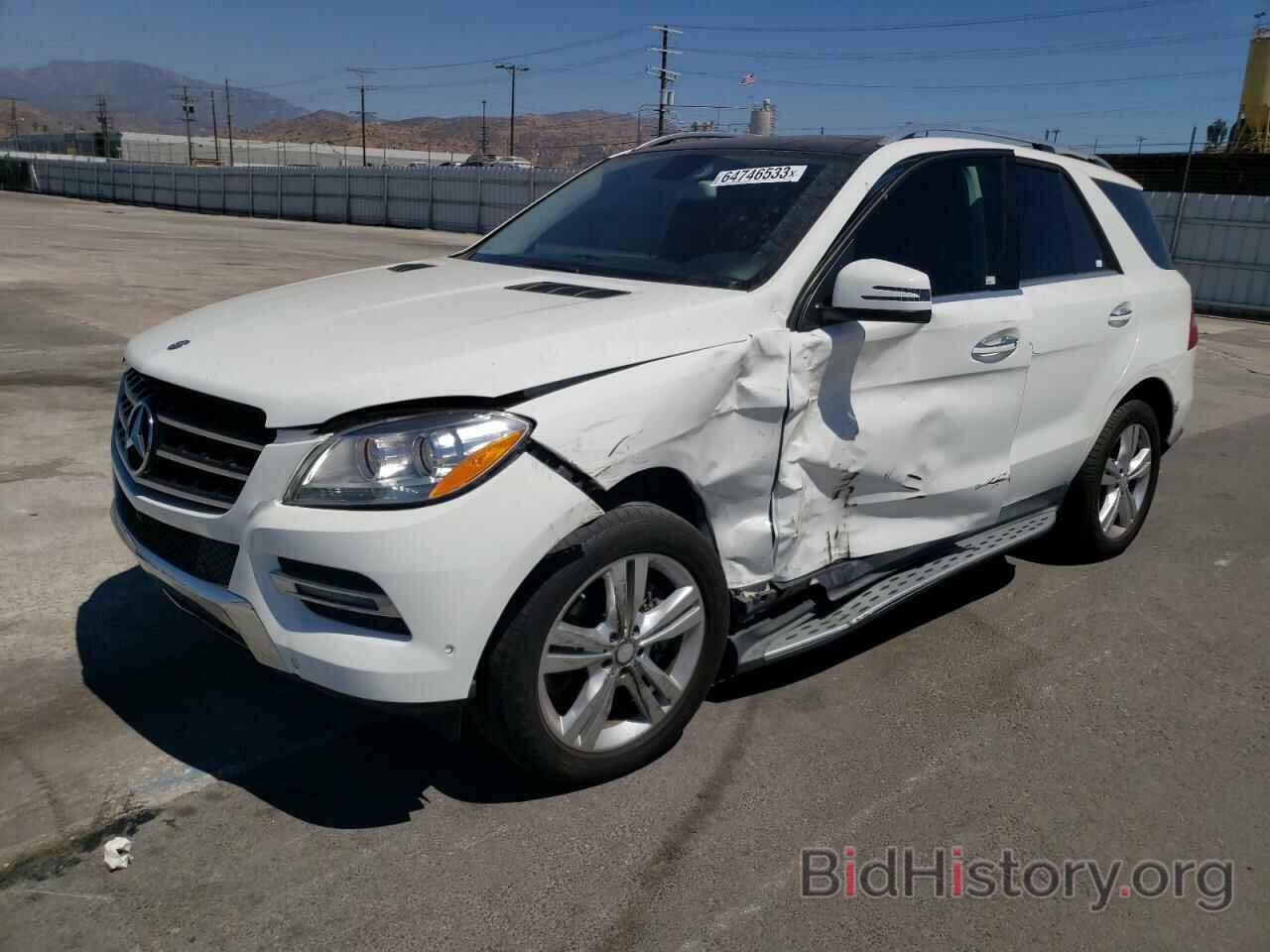 Photo 4JGDA2EB7EA422641 - MERCEDES-BENZ M-CLASS 2014