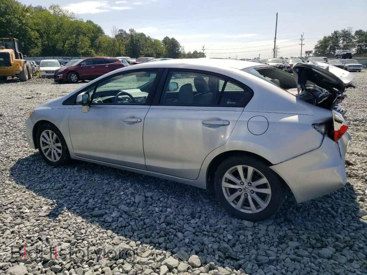 2012 HONDA CIVIC - VIN: 2HGFB2F9XCH525848 - Фото 2