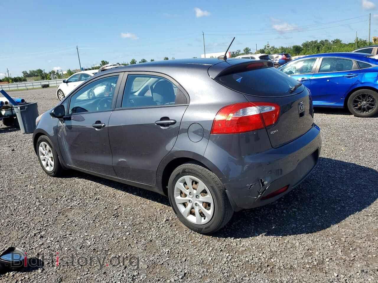 2013 KIA RIO - VIN: KNADM5A31D6852367 - Фото 2