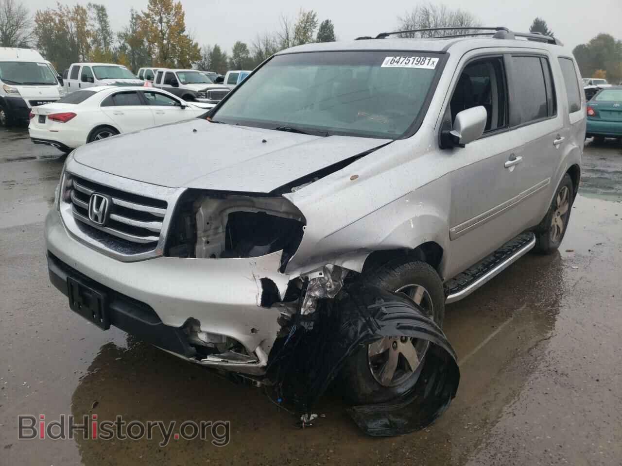 2012 HONDA PILOT - VIN: 5FNYF3H96CB016182 - Фото 2