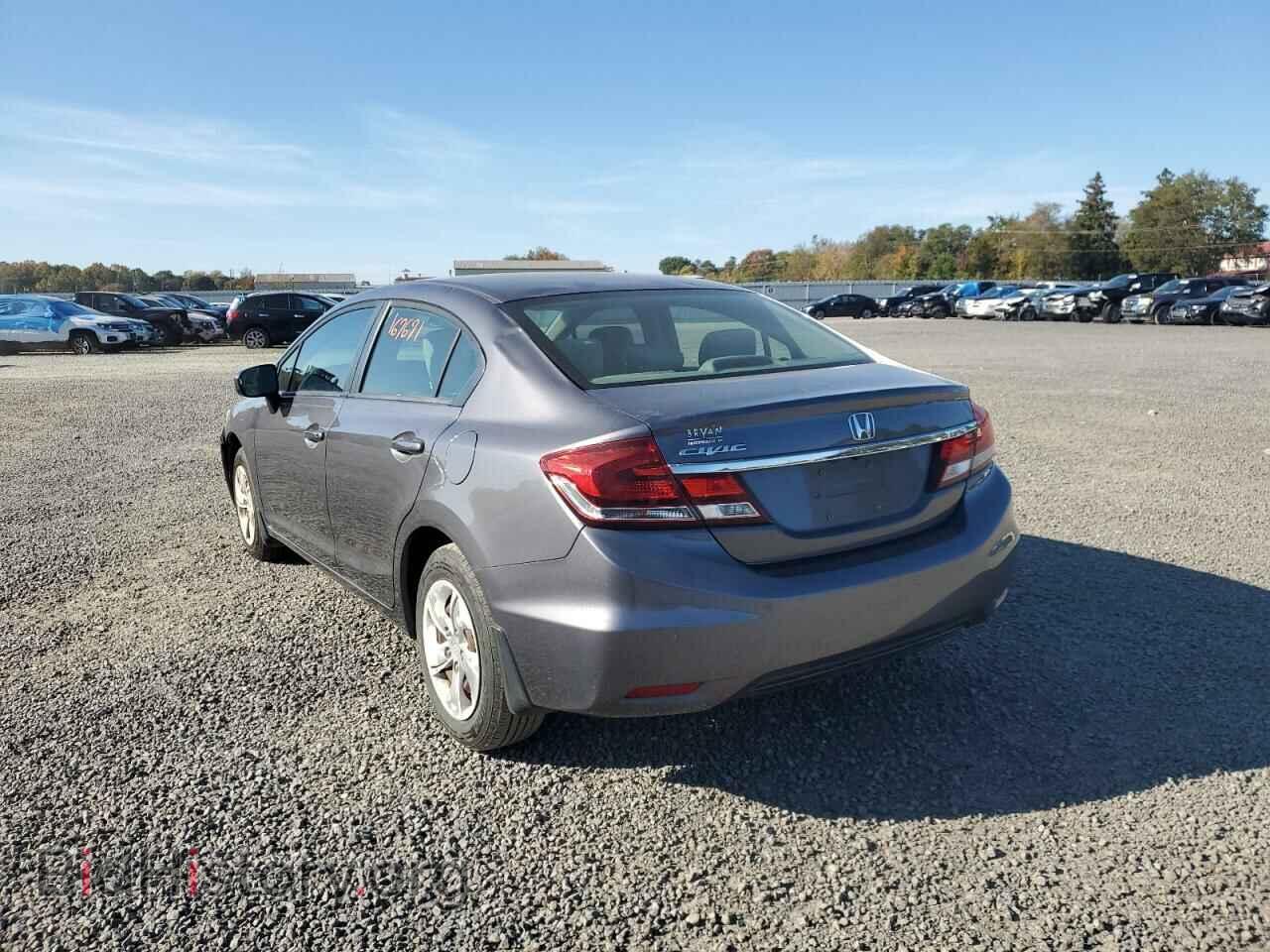 2014 HONDA CIVIC - VIN: 2HGFB2F57EH512944 - Фото 3