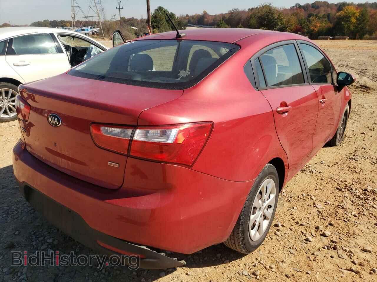 2013 KIA RIO - VIN: KNADM4A35D6233927 - Фото 4