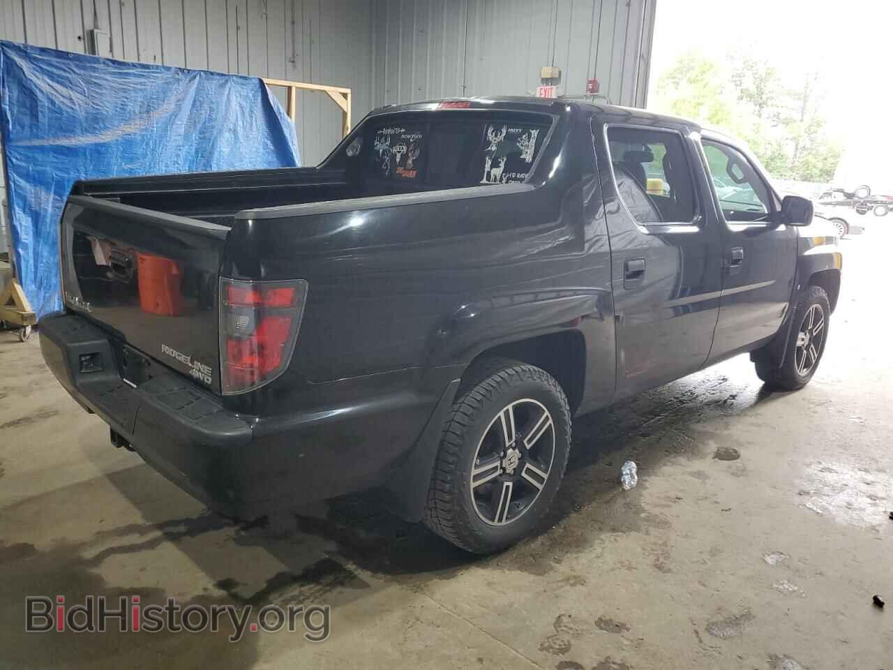 2014 HONDA RIDGELINE - VIN: 5FPYK1F79EB012171 - Фото 3