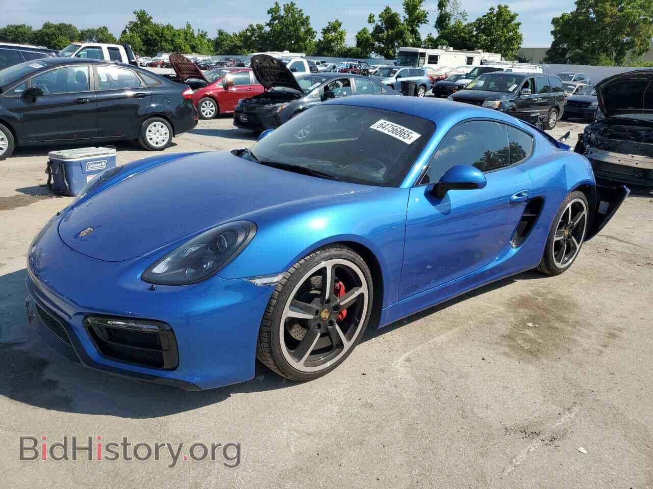Фотография WP0AB2A85FK183732 - PORSCHE CAYMAN 2015