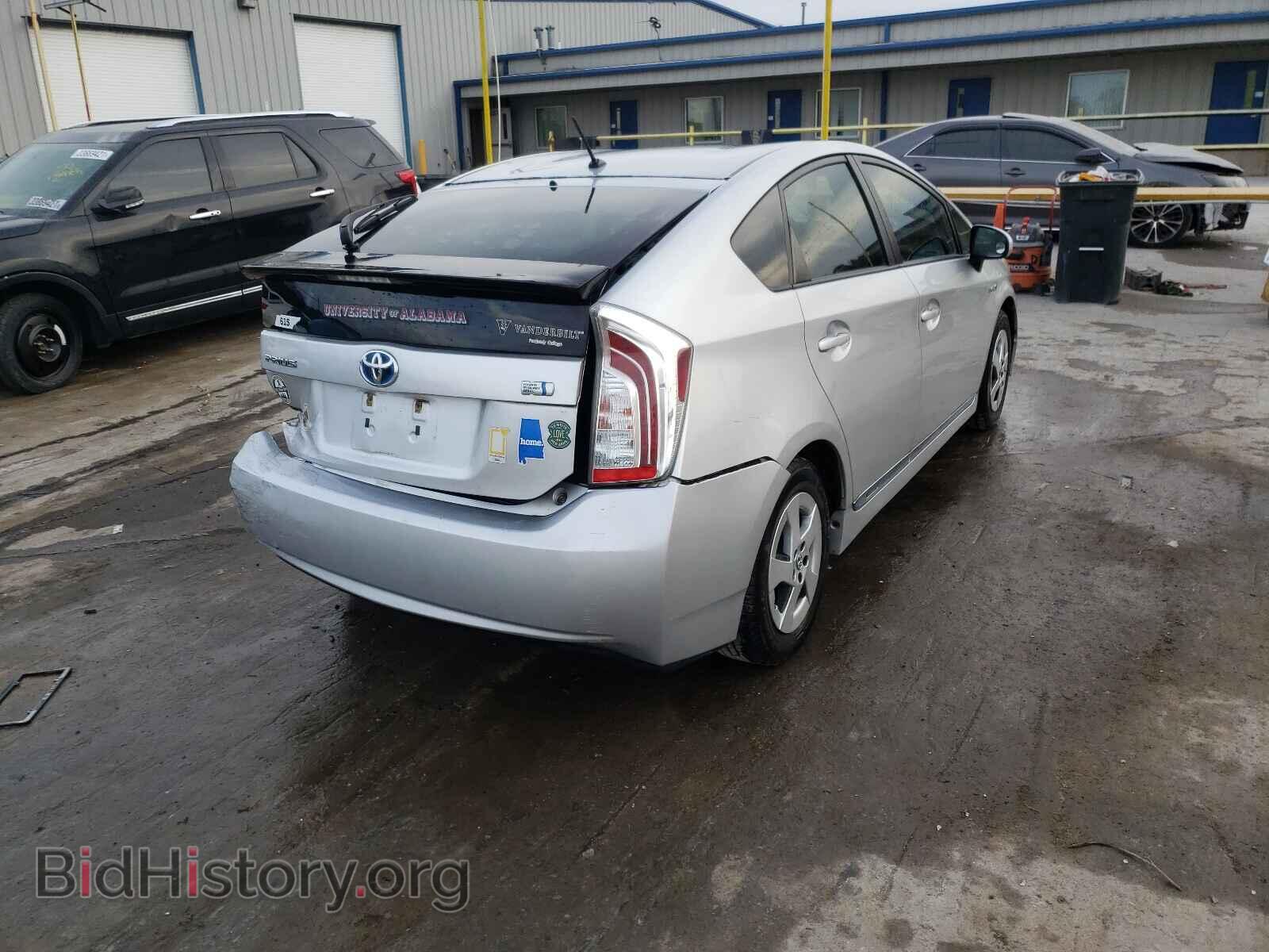 2012 TOYOTA PRIUS - VIN: JTDKN3DU6C1563920 - Фото 4