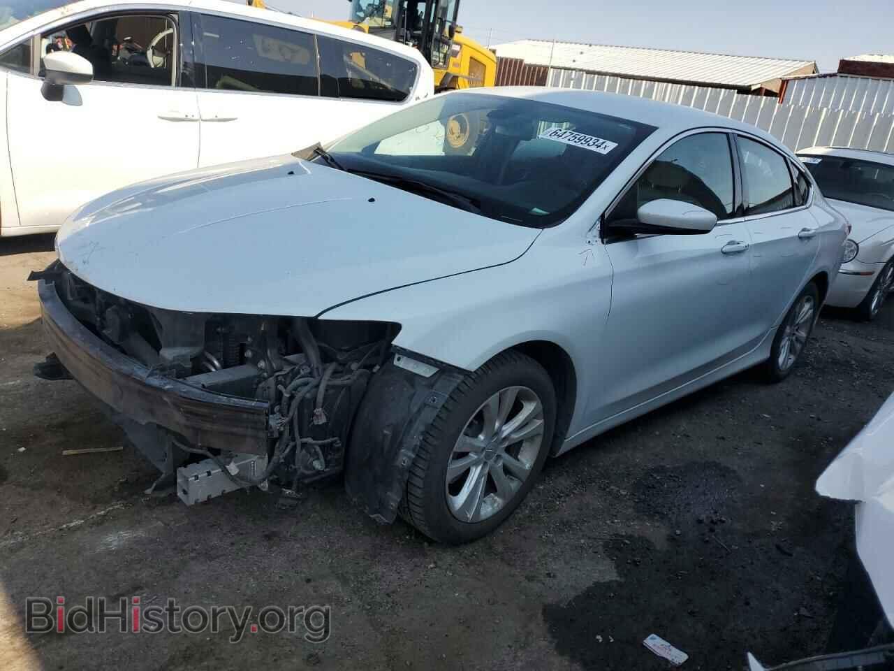 Фотография 1C3CCCAB2FN567977 - CHRYSLER 200 2015