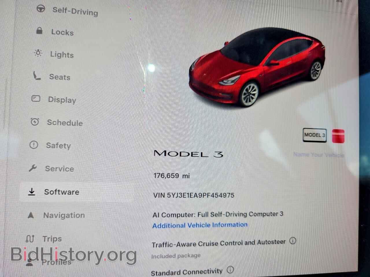 2023 TESLA MODEL 3 - VIN: 5YJ3E1EA9PF454975 - Фото 9