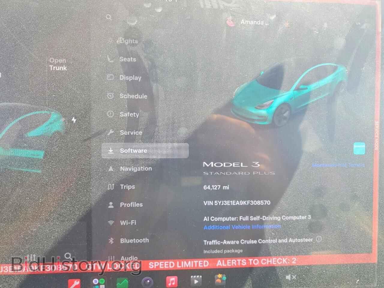 2019 TESLA MODEL 3 - VIN: 5YJ3E1EA9KF308570 - Фото 9