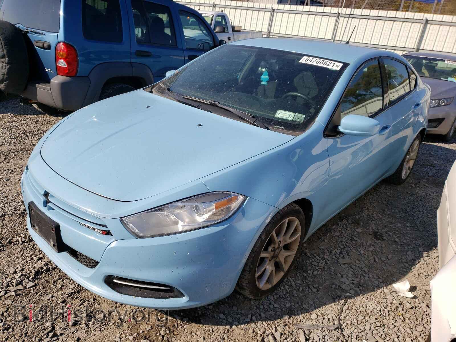 2013 DODGE DART - VIN: 1C3CDFBA0DD199127 - Фото 2