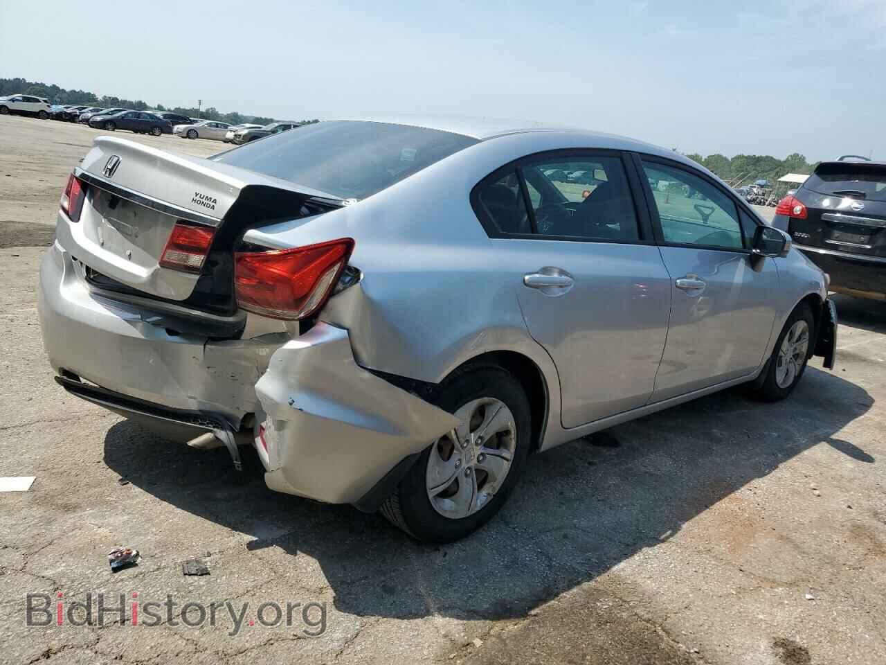 2014 HONDA CIVIC - VIN: 19XFB2F50EE004339 - Фото 3