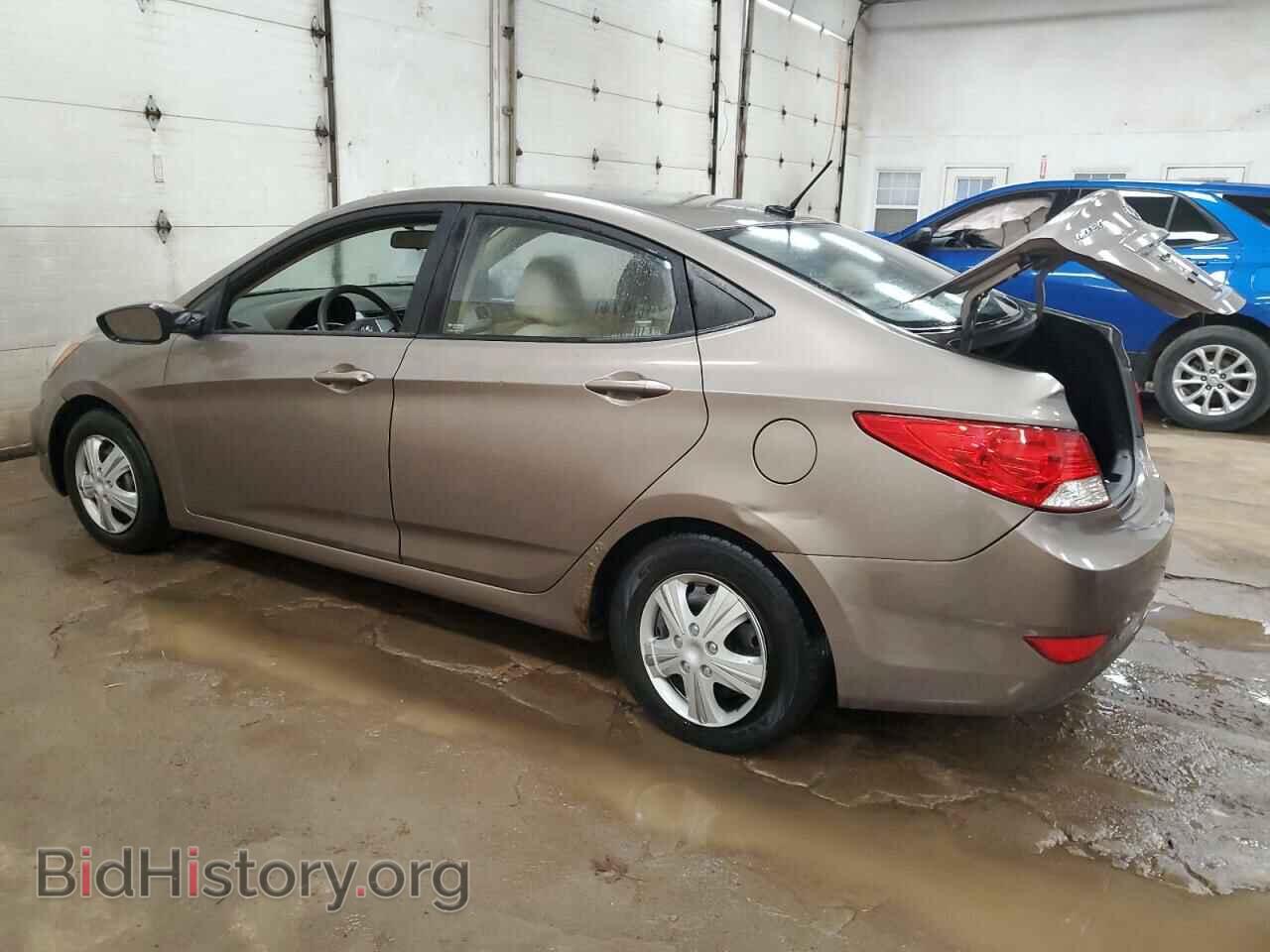 2013 HYUNDAI ACCENT - VIN: KMHCT4AE0DU421281 - Фото 2