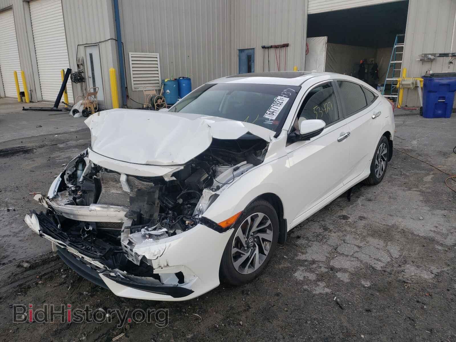 2017 HONDA CIVIC - VIN: 19XFC2F70HE007437 - Фото 2