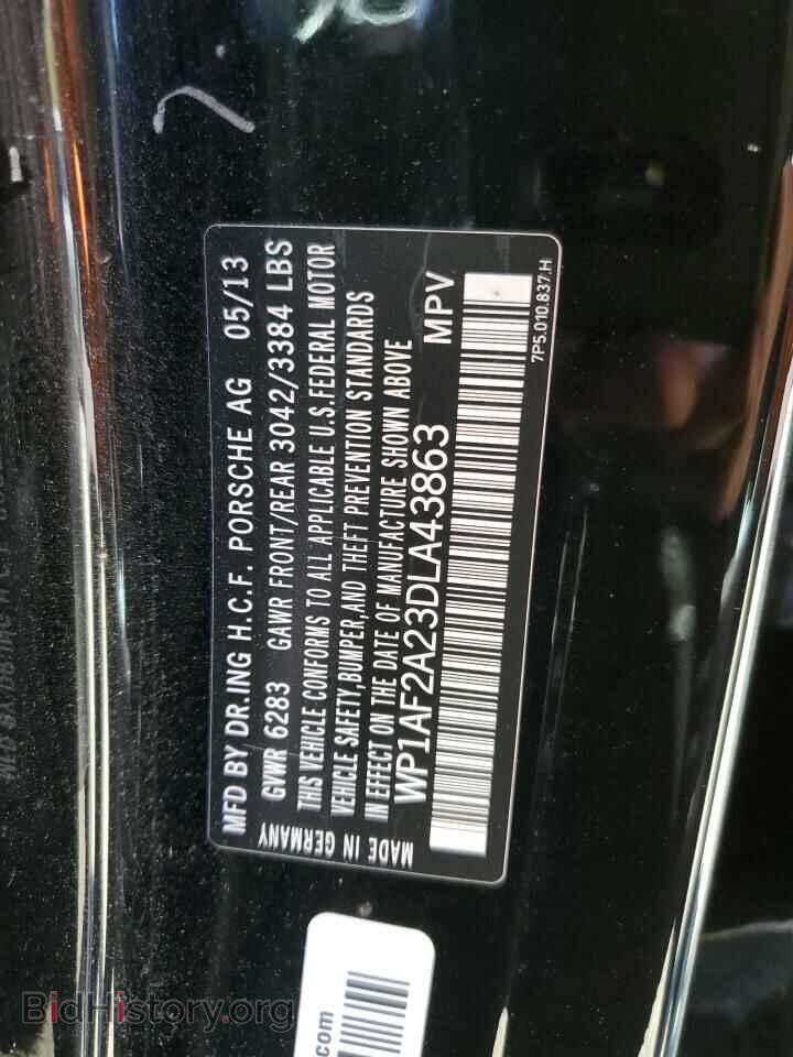 2013 PORSCHE CAYENNE - VIN: WP1AF2A23DLA43863 - Фото 13