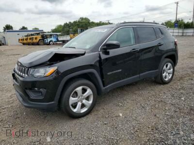 2020 Jeep COMPASS LATITUDE, black — VIN 3C4NJDBB8LT132228, Copart