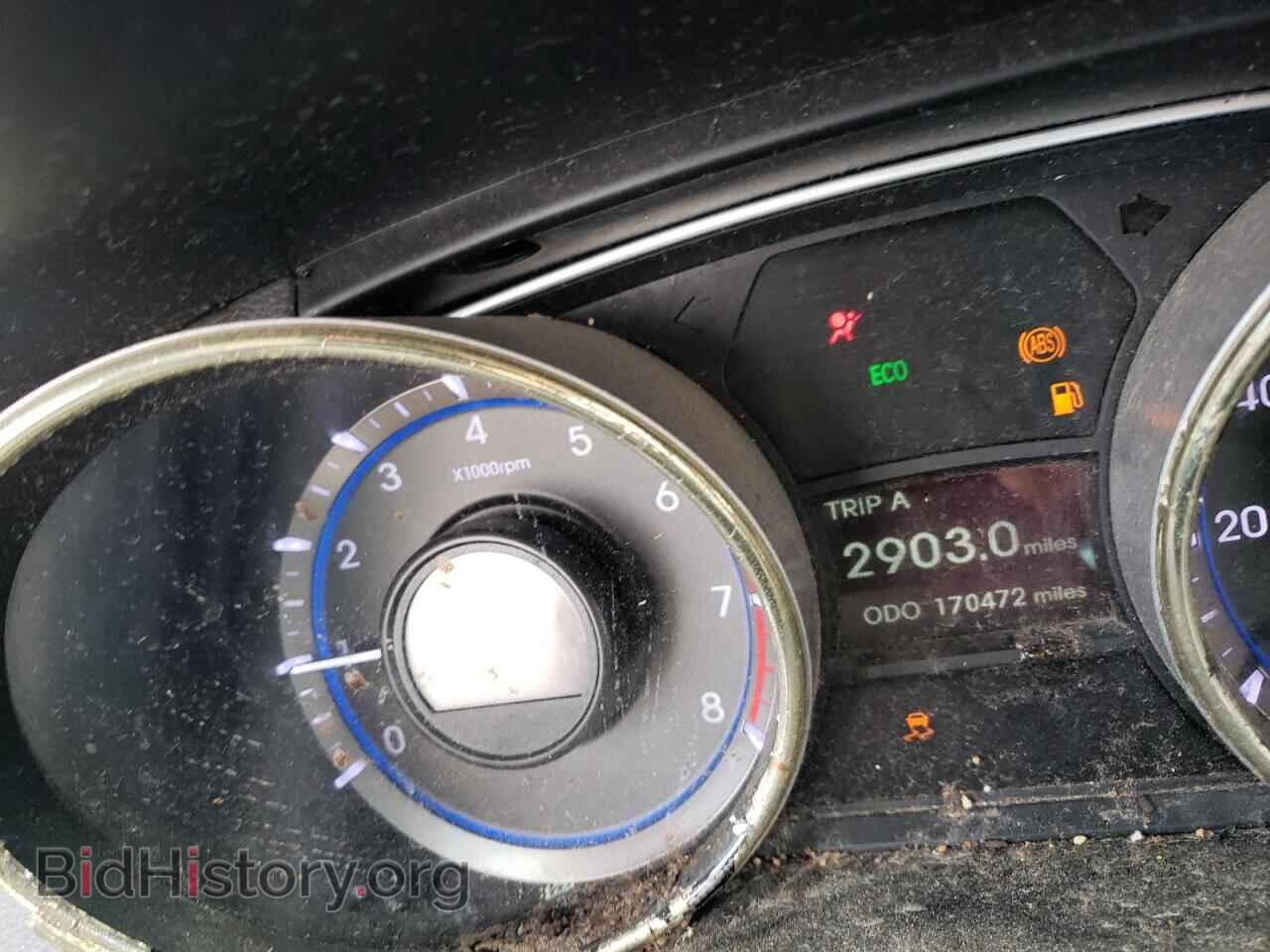 2013 HYUNDAI SONATA - VIN: 5NPEC4AC3DH557149 - Фото 9