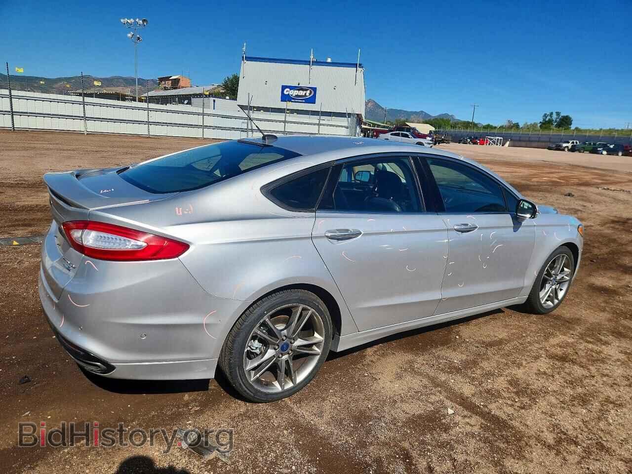 2013 FORD FUSION - VIN: 3FA6P0D97DR242696 - Фото 3