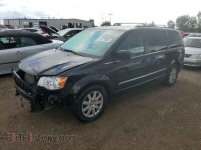 2016 Chrysler MINIVAN Touring, black — VIN 2C4RC1BG6GR147812, Copart