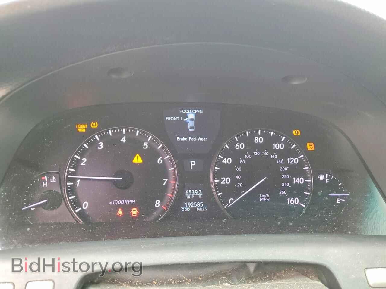 2010 LEXUS LS460 - VIN: JTHGL5EF2A5037568 - Photo 9