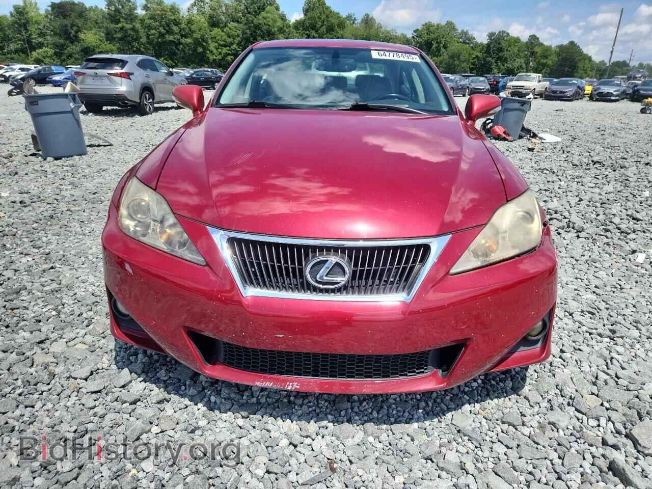 2012 LEXUS IS - VIN: JTHBF5C29C5168520 - Фото 5