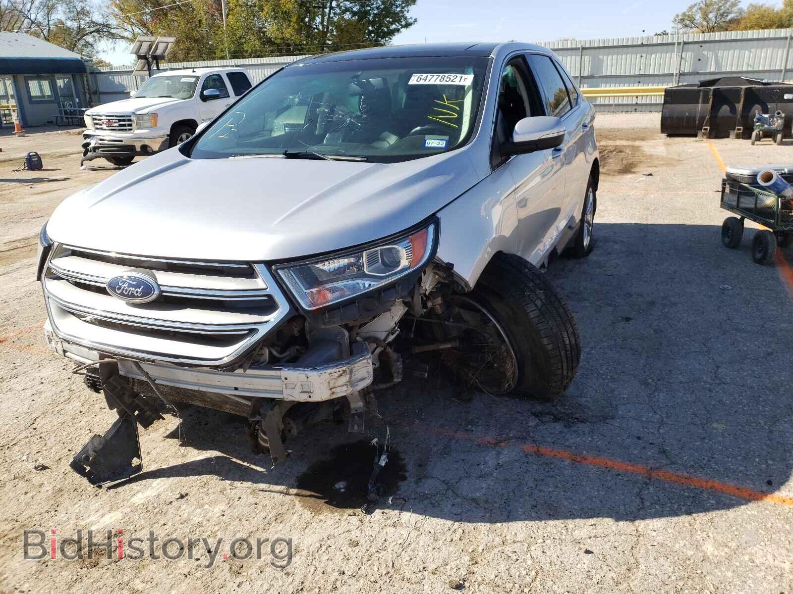 2015 FORD EDGE - VIN: 2FMTK4J97FBB80771 - Photo 2