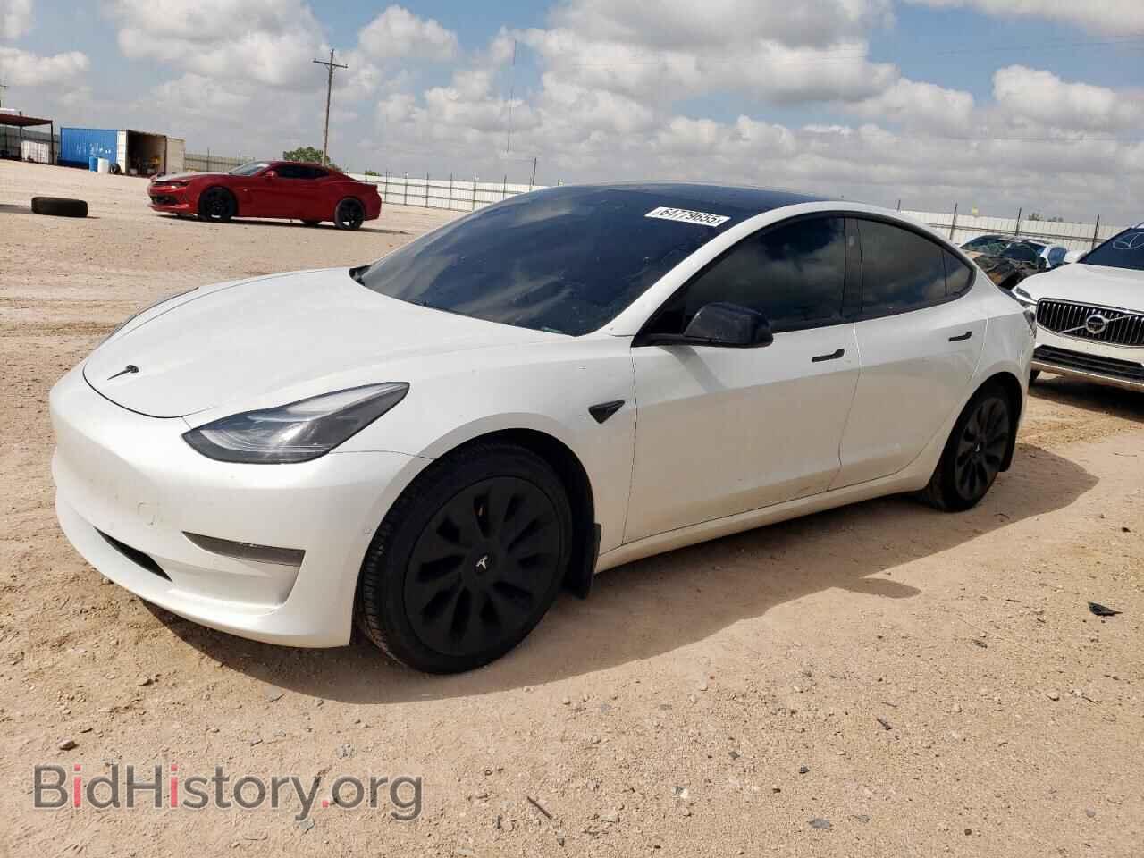 Photo 5YJ3E1EA8MF985564 - TESLA MODEL 3 2021