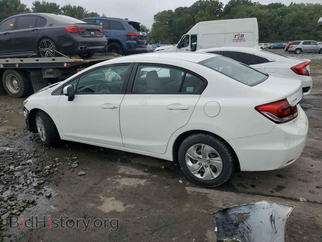 2014 HONDA CIVIC - VIN: 2HGFB2F57EH511924 - Фото 2