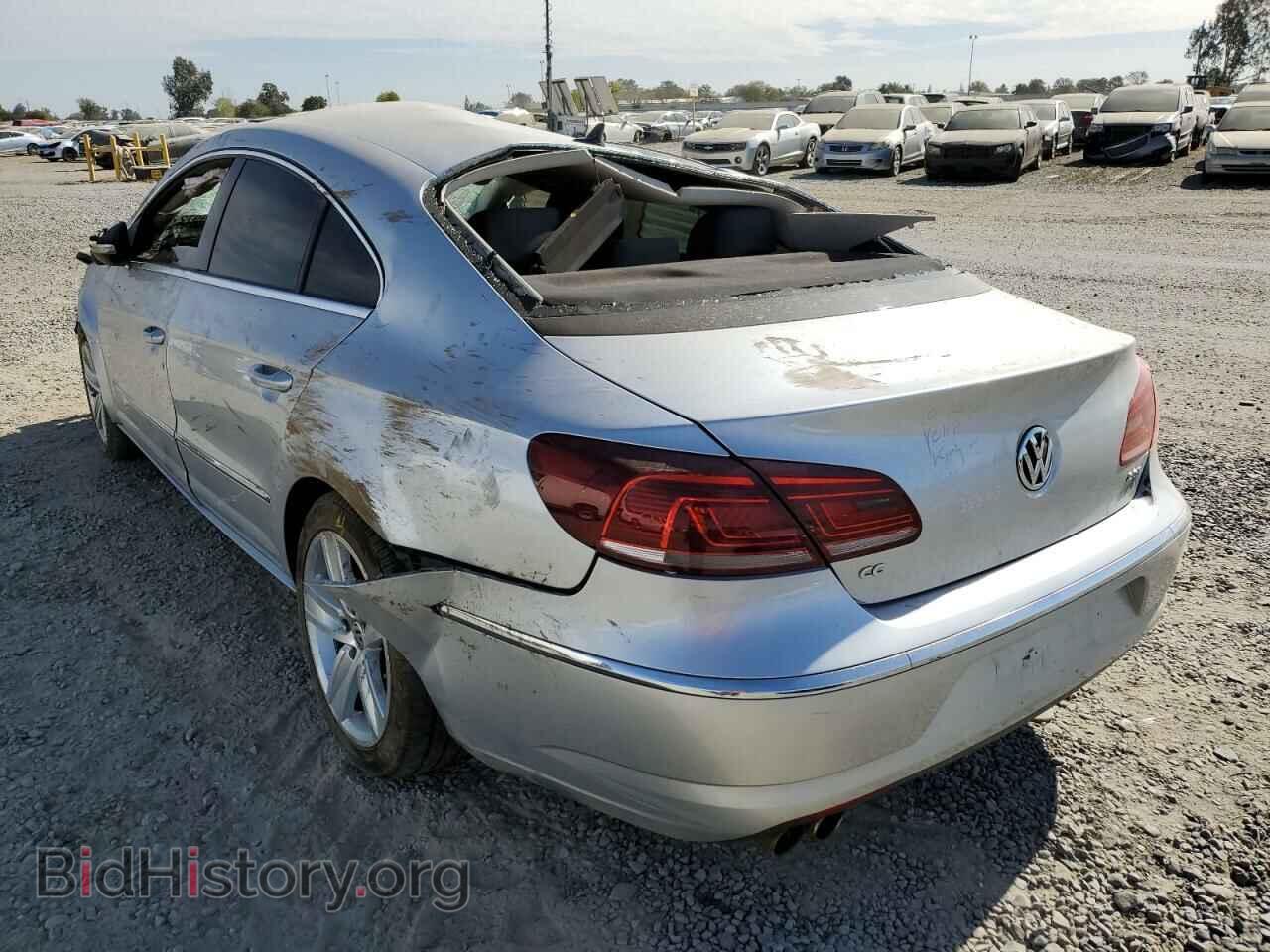 2014 VOLKSWAGEN CC - VIN: WVWBP7ANXEE508980 - Фото 3