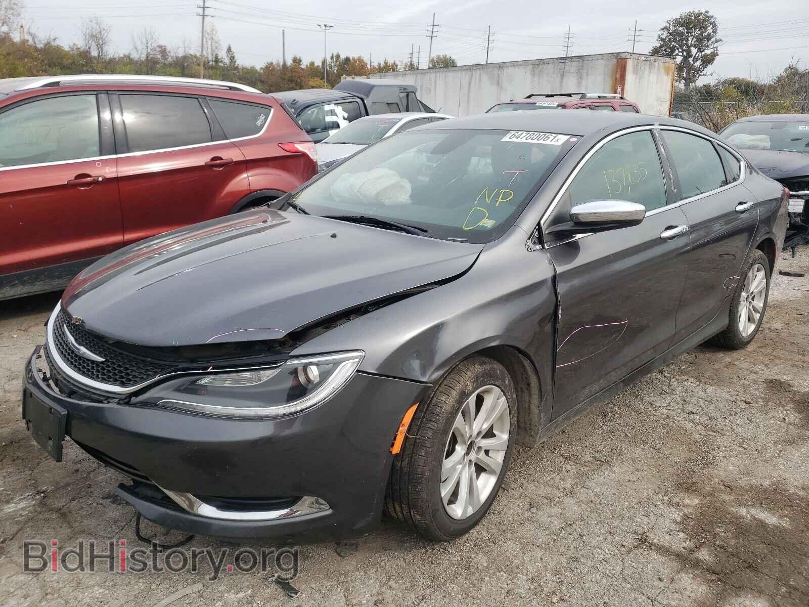 2015 CHRYSLER 200 - VIN: 1C3CCCAB7FN552567 - Фото 2