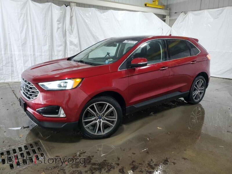 2019 Ford EDGE Titanium (VIN 2FMPK4K92KBB08841) — photo 1 of 13, Copart, damage: mechanical