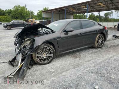 2016 Porsche PANAMERA 2, charcoal — VIN WP0AA2A74GL002108, Copart