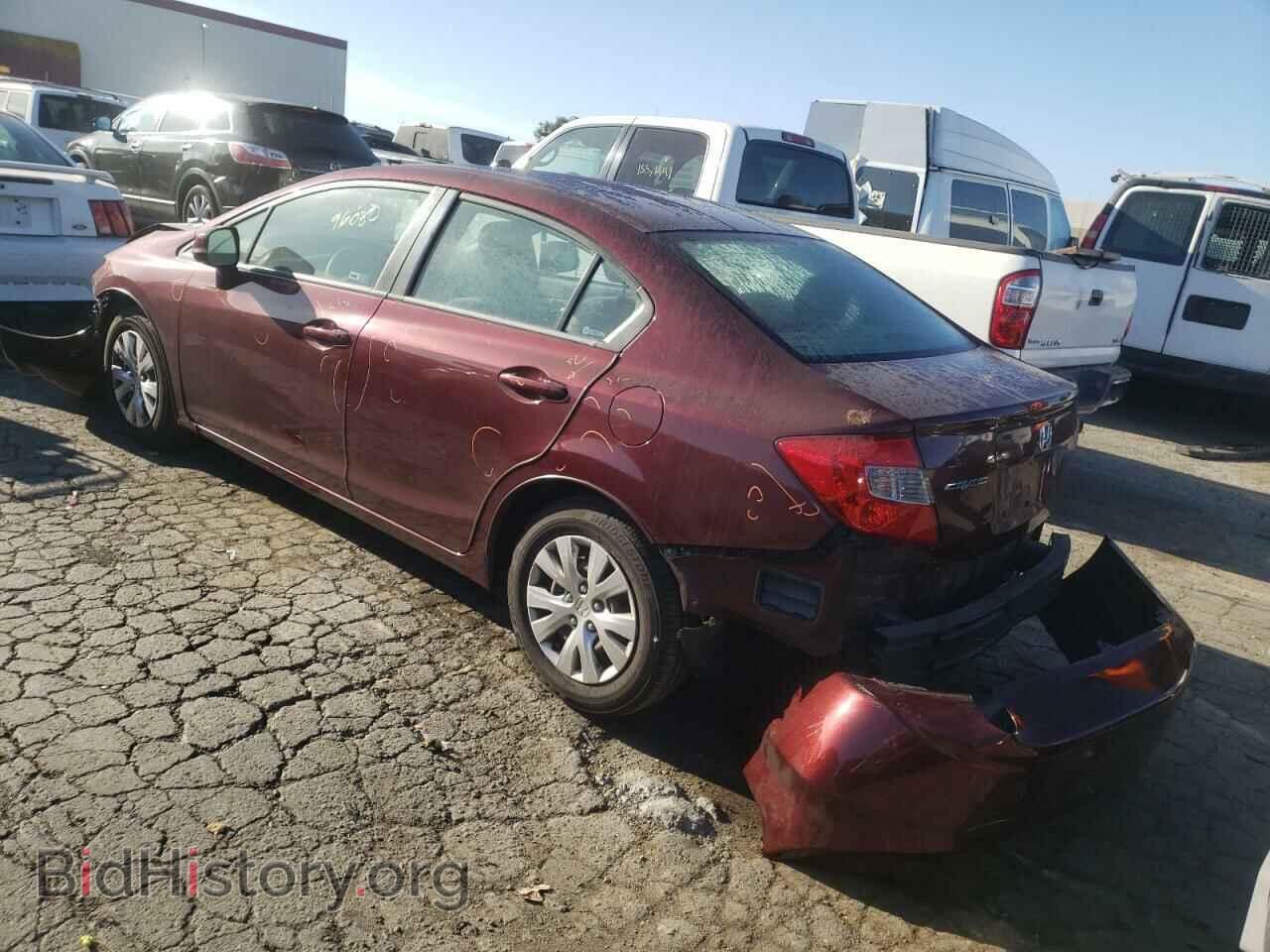 2012 HONDA CIVIC - VIN: 19XFB2F5XCE330002 - Фото 3