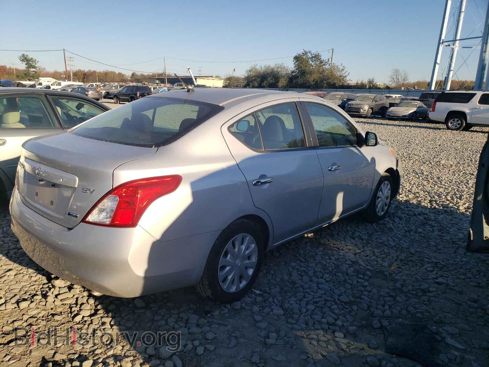2012 NISSAN VERSA - VIN: 3N1CN7AP2CL815782 - Фото 4