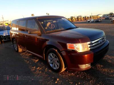 2011 Ford FLEX Flex SE, бордовый — VIN 2FMGK5BC1BBD06005, Copart