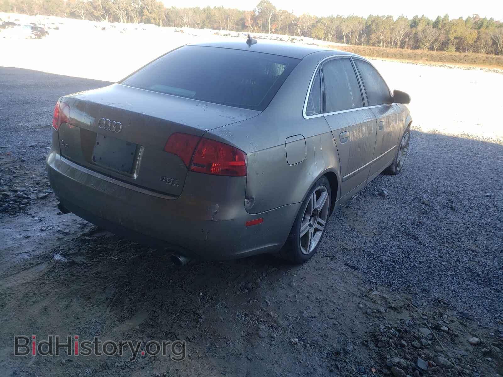 2007 AUDI A4 - VIN: WAUDF78E77A128925 - Фото 4