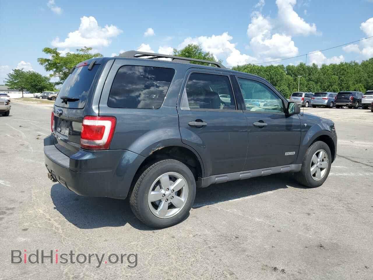 2008 FORD ESCAPE - VIN: 1FMCU03178KA55787 - Фото 3