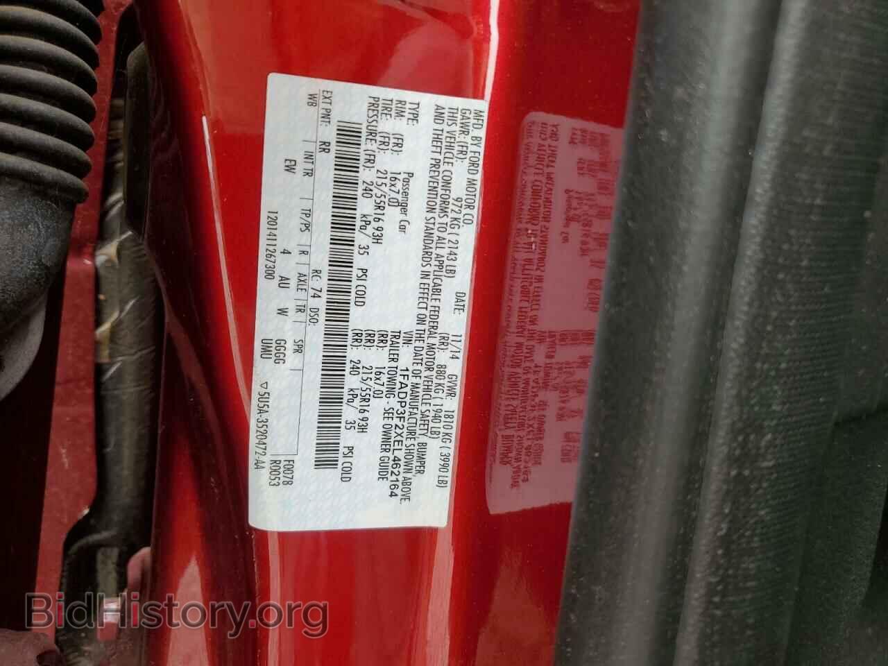 2014 FORD FOCUS - VIN: 1FADP3F2XEL462164 - Photo 12