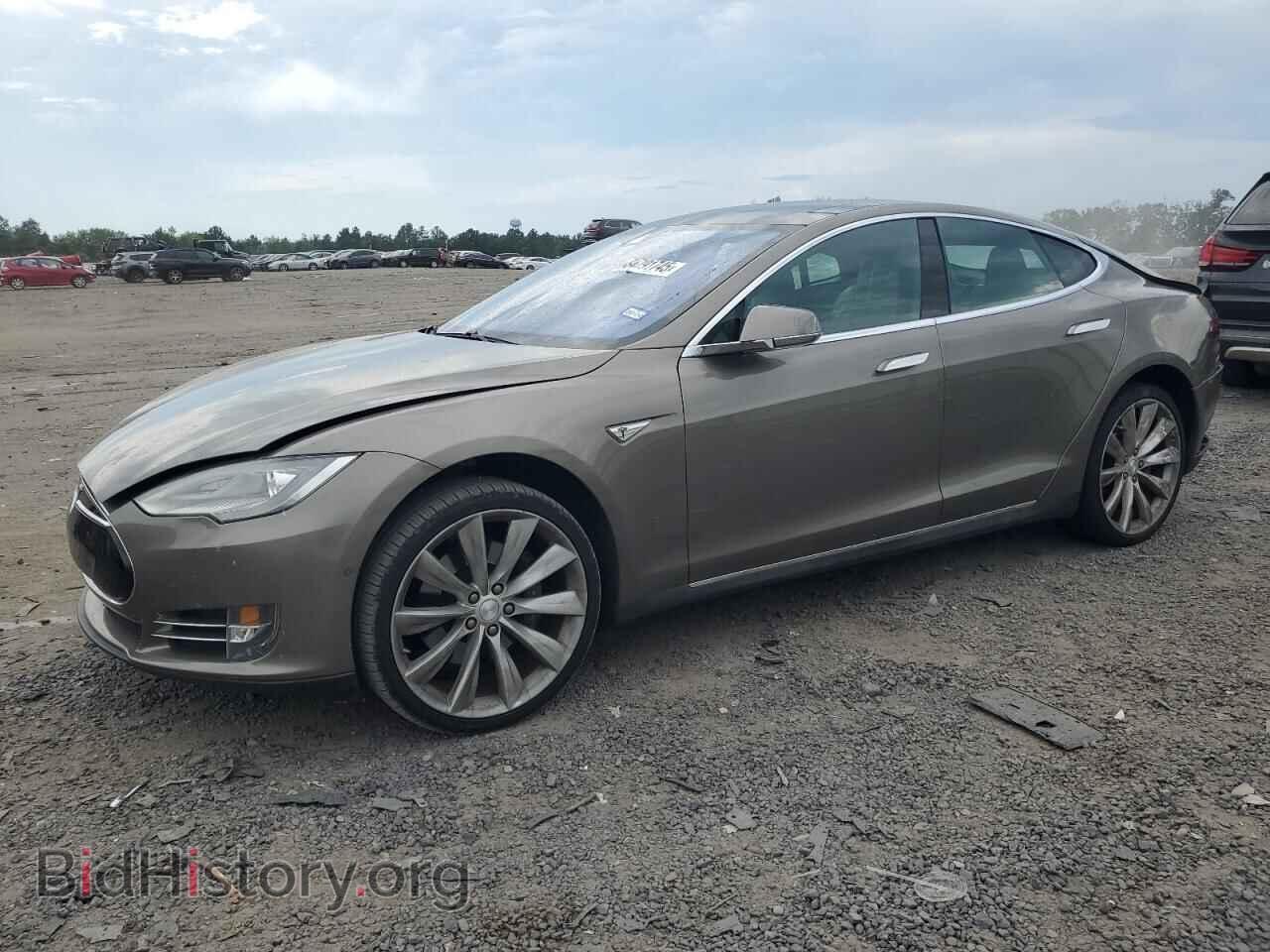Photo 5YJSA1H15FF087557 - TESLA MODEL S 2015
