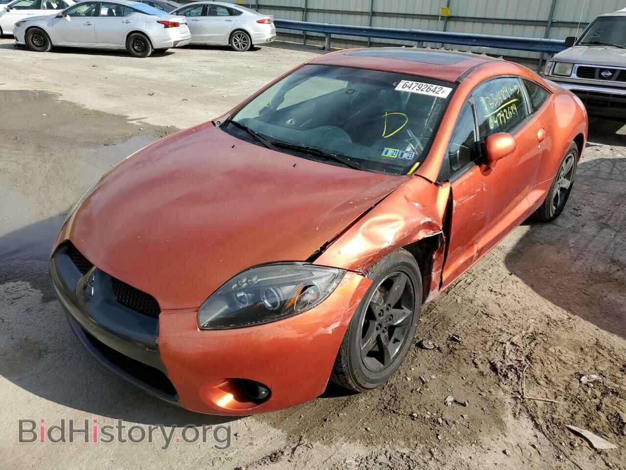 2007 MITSUBISHI ECLIPSE - VIN: 4A3AK64FX7E059650 - Фото 2
