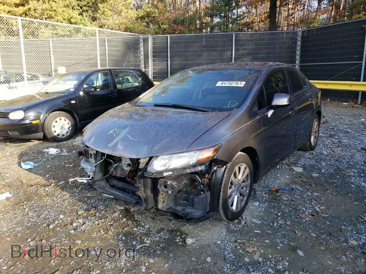 2012 HONDA CIVIC - VIN: 19XFB2F99CE047240 - Фото 2