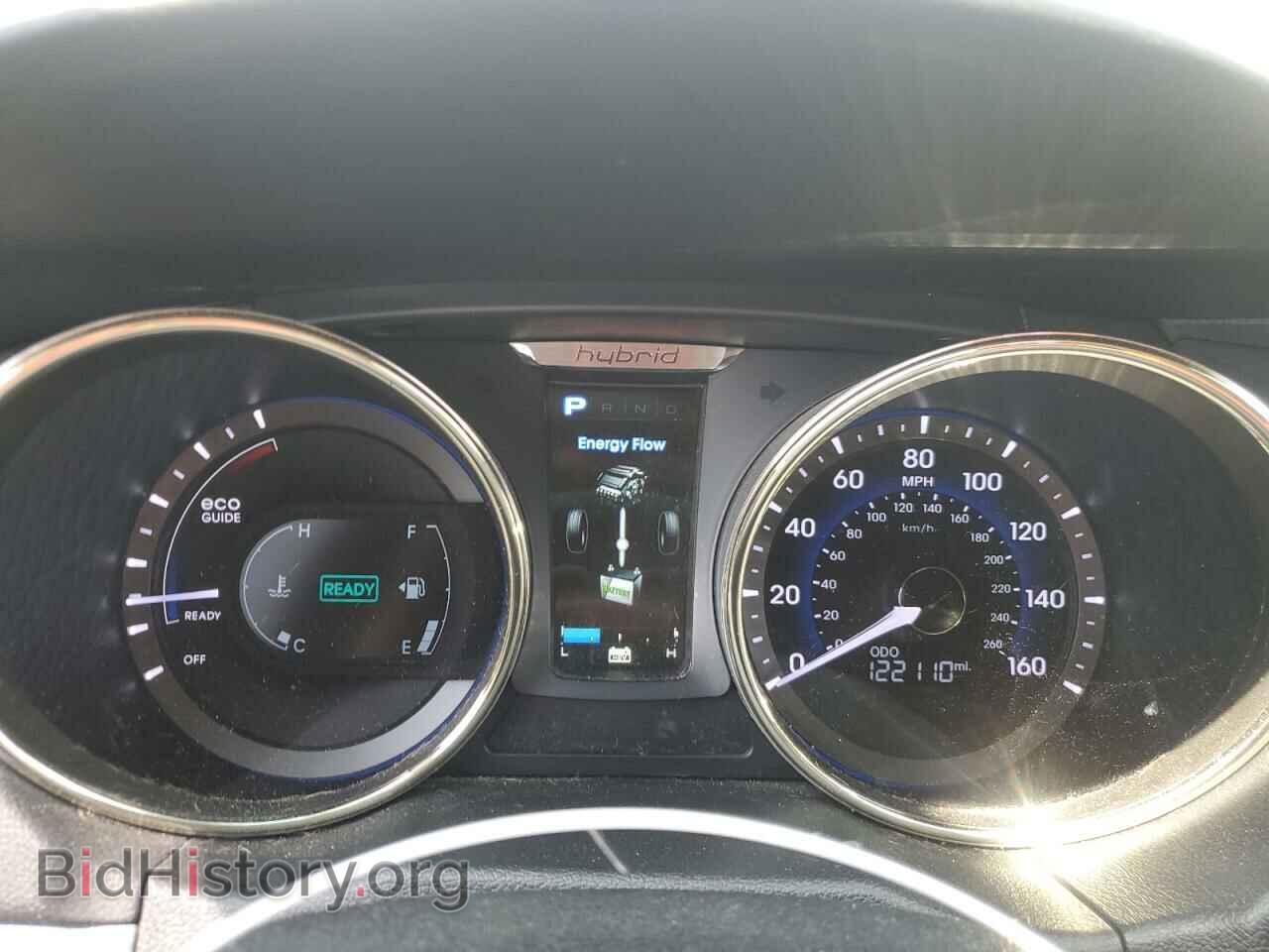 2011 HYUNDAI SONATA - VIN: KMHEC4A47BA004044 - Фото 9