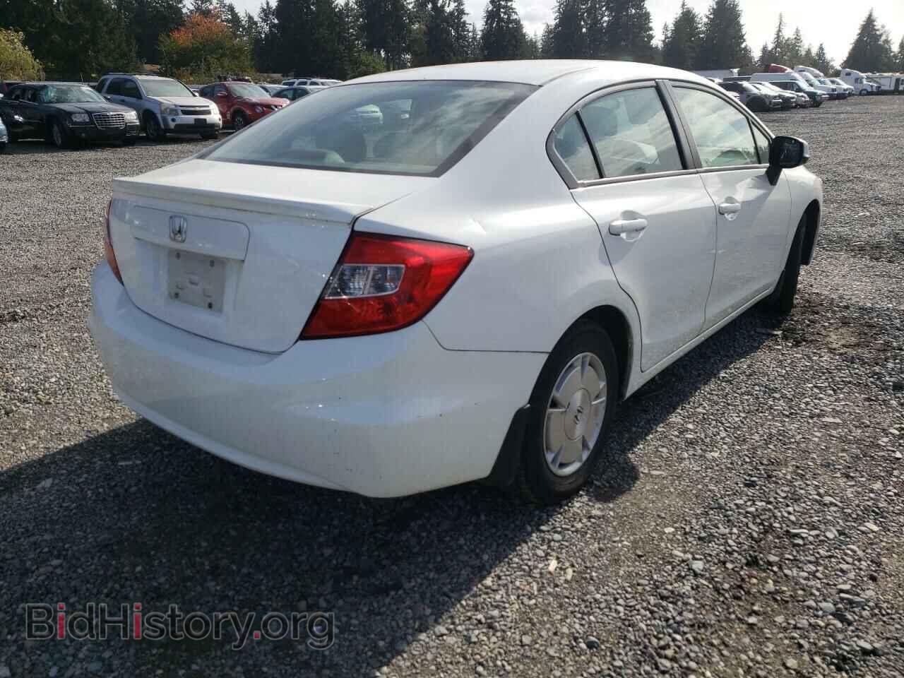 2012 HONDA CIVIC - VIN: 2HGFB2F64CH543784 - Фото 4